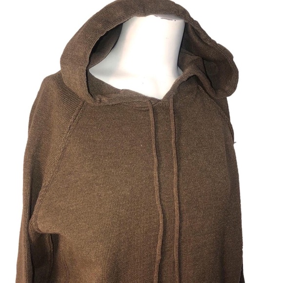 Mauve Gray Knit Hoodie - Picture 2 of 4